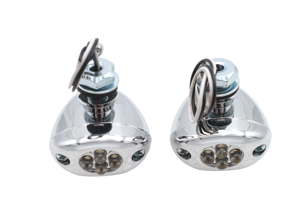 LED Clear Marker Lamp Set Center Mount