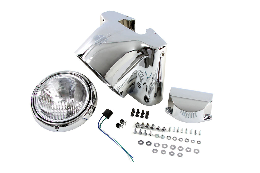 Chrome Headlamp Cowl Kit
