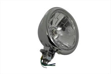 Load image into Gallery viewer, 5-3/4 inch Round Clear Faceted Headlamp Assembly