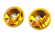 Load image into Gallery viewer, 4-1/2 inch Amber Sealed Beam 12 Volt Spotlamp Set