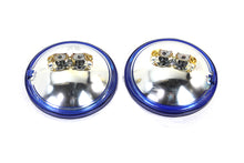 Load image into Gallery viewer, Blue Sealed Beam 4-1/2 inch Spotlamp Set