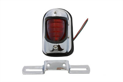 Chrome Beehive Style Tail Lamp