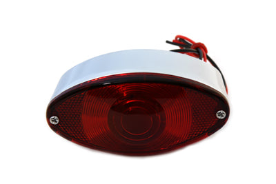 Chrome Tail Lamp Cateye Style