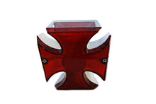 Load image into Gallery viewer, Chrome Maltese Tail Lamp