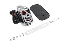 Load image into Gallery viewer, Chrome Skull Grill Tombstone Tail Lamp