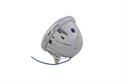 4-1/2 inch Stock Reflector Blue Dot Spotlamp