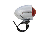 Load image into Gallery viewer, Chrome Bullet Red Marker Lamp Dual Filament