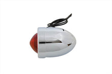Load image into Gallery viewer, Chrome Bullet Red Marker Lamp Dual Filament