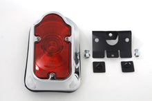 Load image into Gallery viewer, Chrome Tombstone Tail Lamp Assembly Bulb Type