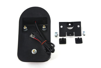 Chrome Tombstone Tail Lamp Assembly Bulb Type