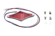 Load image into Gallery viewer, Chrome Diamond LED Flat Back Tail Lamp