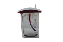 Load image into Gallery viewer, Chrome Slice LED Tail Lamp License Plate Assembly