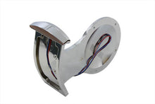 Load image into Gallery viewer, Chrome Slice LED Tail Lamp License Plate Assembly