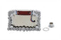 Chrome Skull Style Tail Lamp Assembly