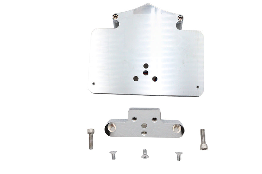 Tail Lamp and License Plate Holder Chrome