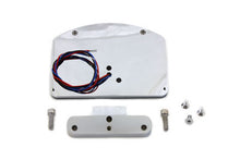 Load image into Gallery viewer, Chrome Slice LED Tail Lamp License Plate Assembly
