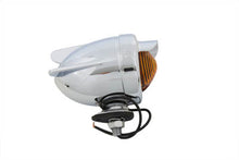 Load image into Gallery viewer, Bomber Marker Lamp Amber 3 Fin Design