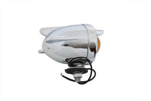 Load image into Gallery viewer, Bomber Marker Lamp Amber 3 Fin Design