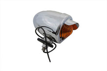 Load image into Gallery viewer, Bullet Style Amber Marker Lamp With Visor