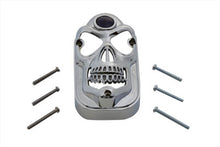 Load image into Gallery viewer, Skull Style Blue Dot Tail Lamp Cover