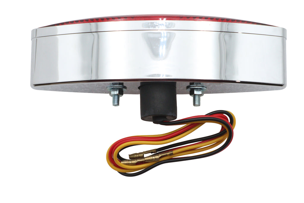 Chrome Snake Eye Style Tail Lamp