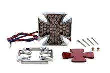 Load image into Gallery viewer, Chrome Billet Maltese Style Tail Lamp
