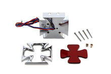 Load image into Gallery viewer, Chrome Billet Maltese Style Tail Lamp