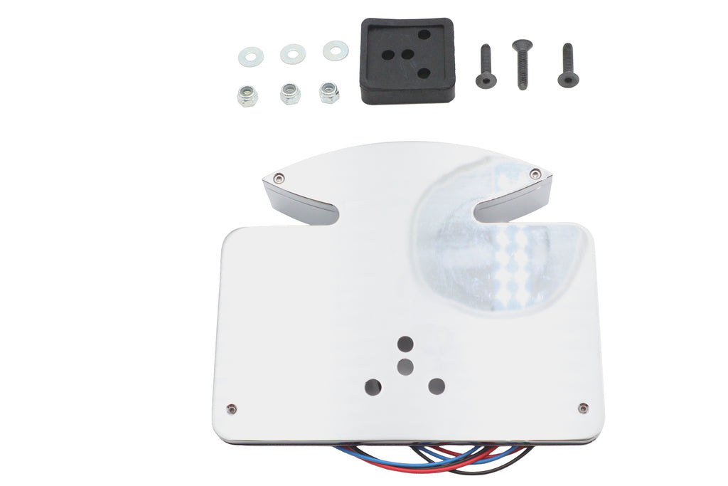 Chrome Katz Eyez LED Tail Lamp Kit Fender Mount Type