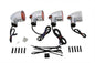 Chrome Amber Lens Turn Signal Kit