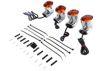 Load image into Gallery viewer, Chrome Amber Lens Turn Signal Kit