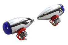 Load image into Gallery viewer, Mini LED Bullet Blue Lens Marker Lamp Set
