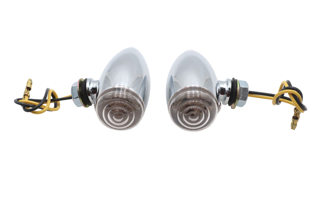 Mini LED Bullet Clear Lens Marker Lamp Set