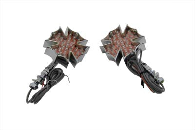 Fireman Cross Turn Signal Set Short Stud Type