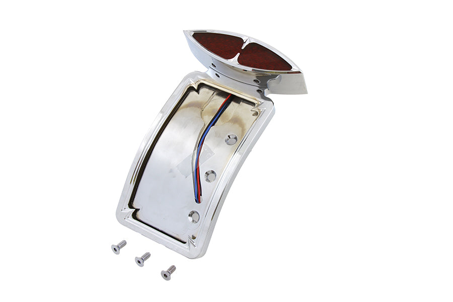Curved Tail Lamp and License Plate Set Katz Style