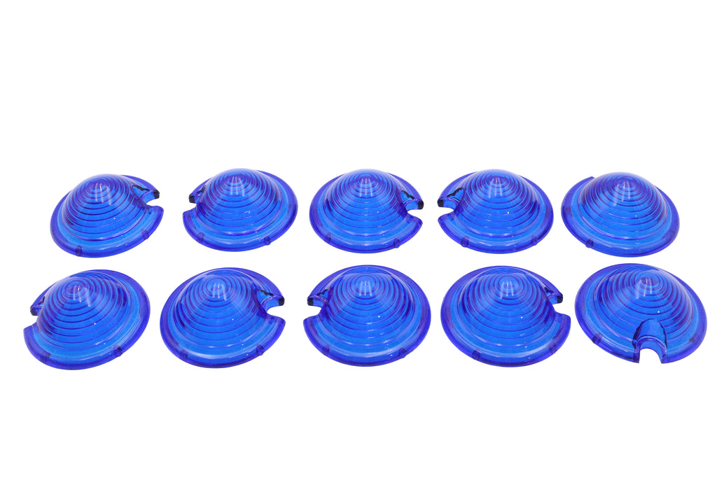 Bullet Style Marker Lamp Blue Lens