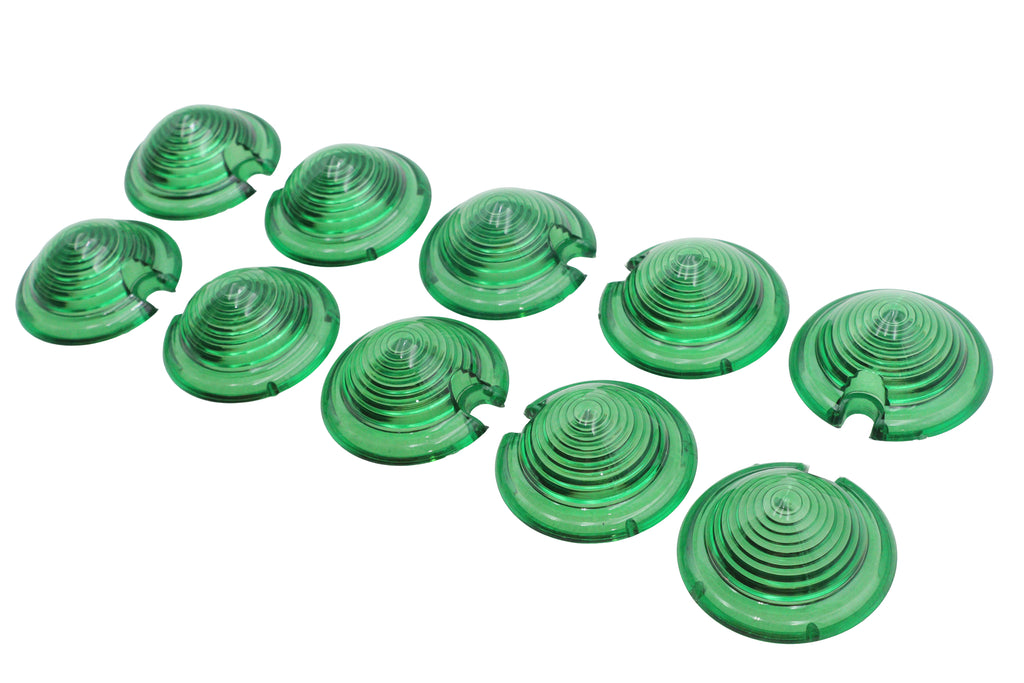 Bullet Style Marker Lamp Green Lens