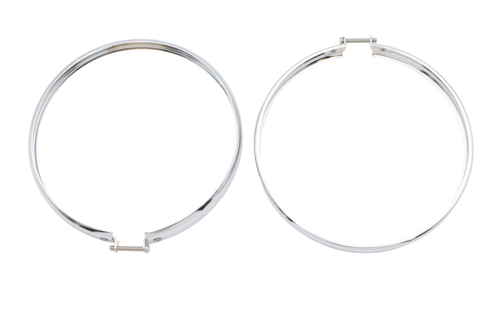 5-3/4 inch Headlamp Chrome Outer Rim Set