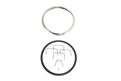 7 inch Headlamp Chrome Outer Rim