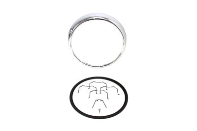 7 inch Headlamp Chrome Outer Rim