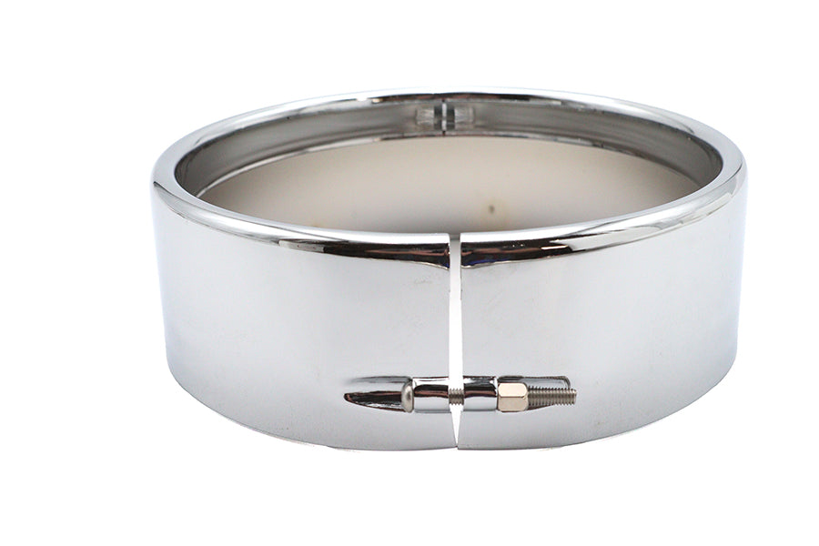 5-3/4 inch Headlamp Chrome Frenched Trim Ring