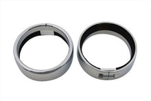 Load image into Gallery viewer, Spotlamp Chrome Frenched Trim Ring Set