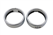 Load image into Gallery viewer, Spotlamp Chrome Frenched Trim Ring Set