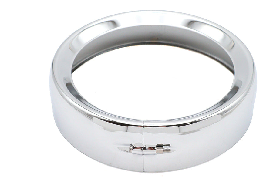 7 inch Headlamp Chrome Frenched Trim Ring