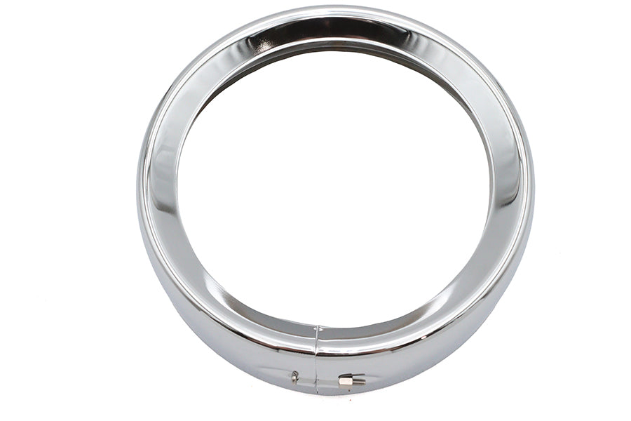7 inch Headlamp Chrome Frenched Trim Ring