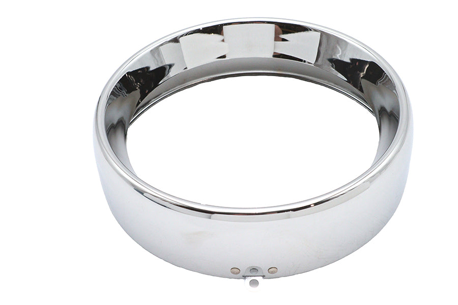 7 inch Headlamp Chrome Frenched Trim Ring