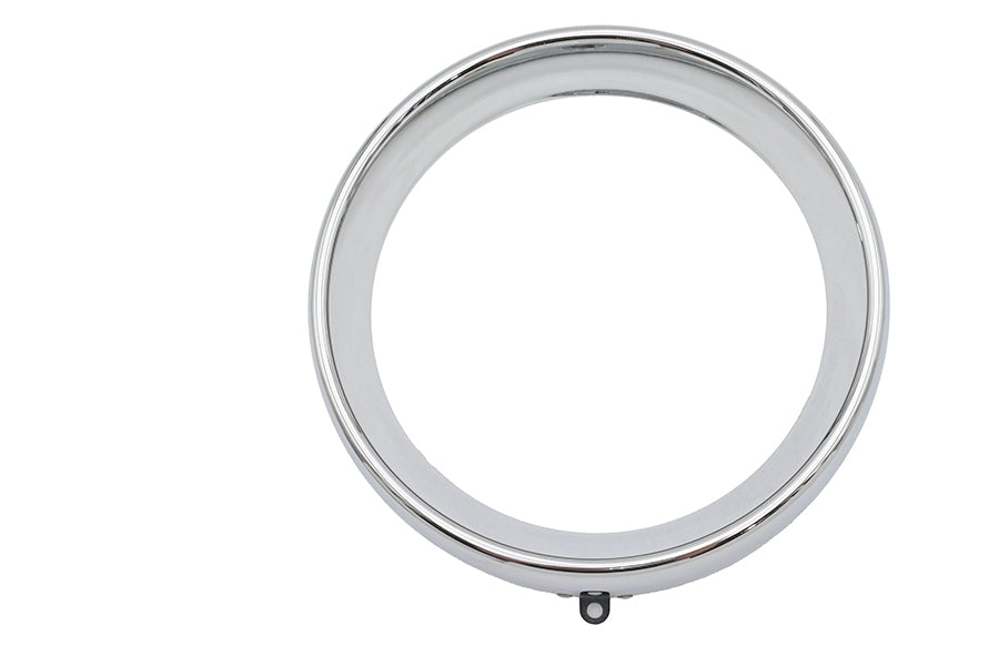 7 inch Headlamp Chrome Frenched Trim Ring