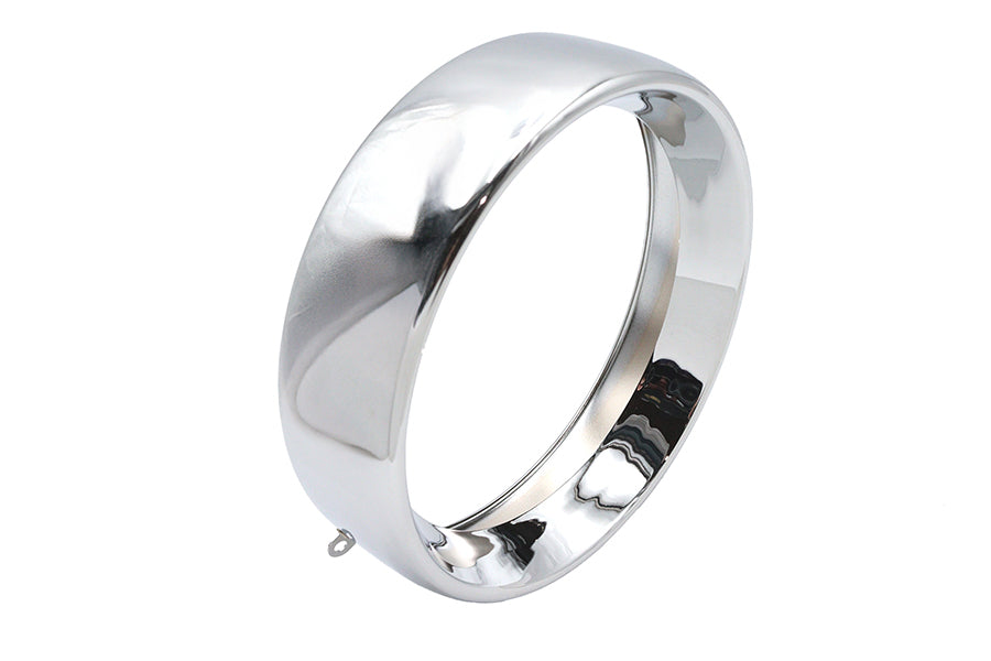 7 inch Headlamp Chrome Frenched Trim Ring