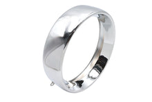 Load image into Gallery viewer, 7 inch Headlamp Chrome Frenched Trim Ring