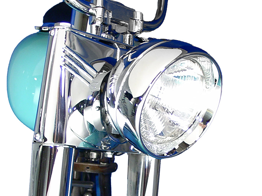 7 inch Headlamp Chrome Frenched Trim Ring