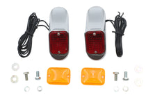 Load image into Gallery viewer, Deco Marker Lamp Set Bulb Type With Red and Amber Lenses